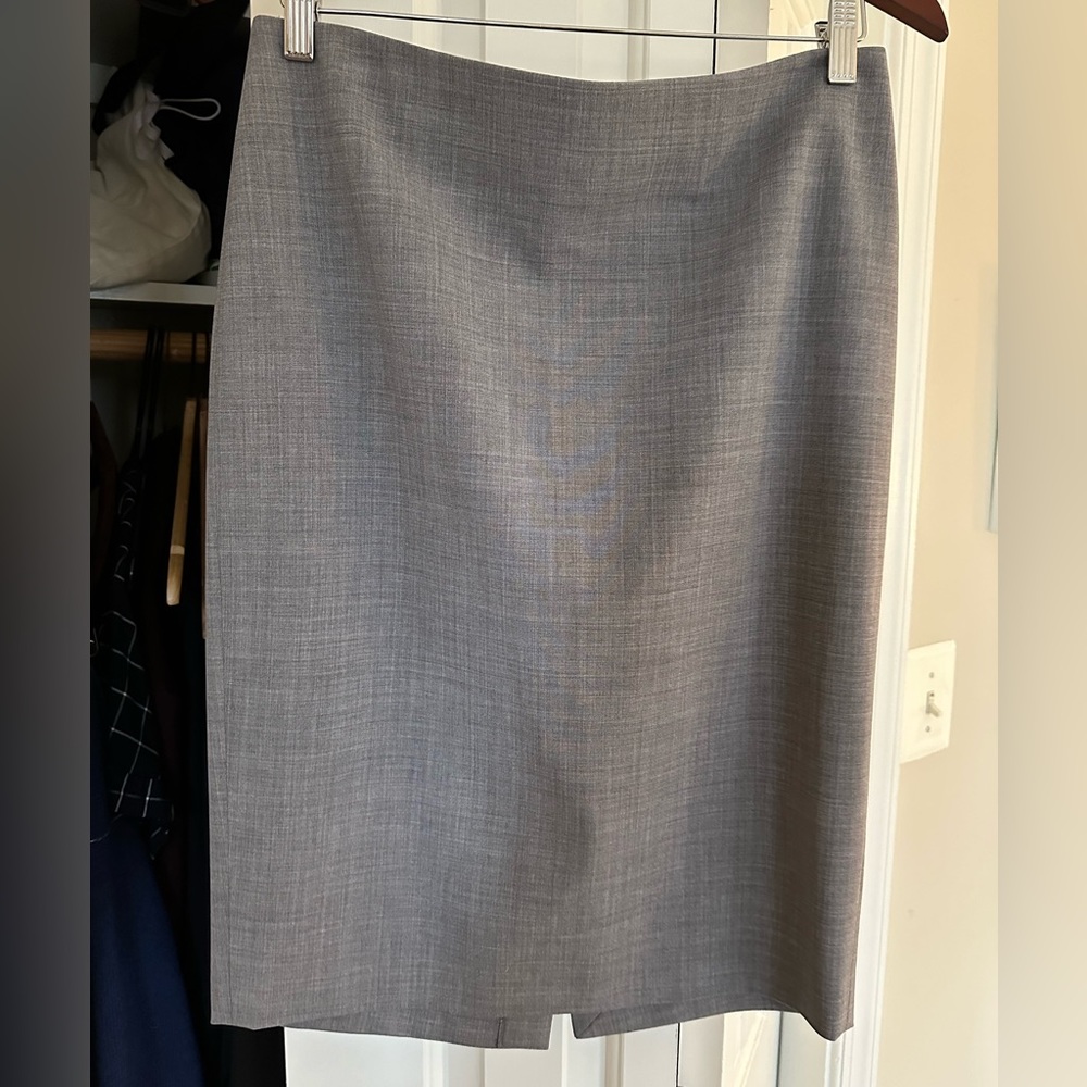 Gray Theory Pencil Skirt